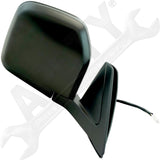 APDTY 0662711 Side View Mirror Right, Non-heated, Power Remote, Black