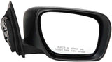 APDTY 0662730 Side View Mirror Power, Non-heated, With  Signal Lamp, Black, Pain