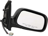 APDTY 0662762 Side View Mirror Black, Code 202