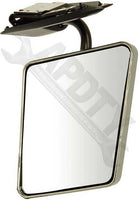 APDTY 066297 Side View Mirror - Right , Manual, Standard, Below Eye line, Chrome