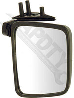 APDTY 066314 Side View Mirror Assembly Right Manual-Adjust Black (K6301-11G26)