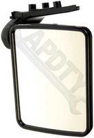 APDTY 066331 Side View Mirror - Right , Manual Sail Mount, Black