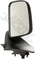 APDTY 066334 Side View Mirror - Left , Manual, Black