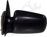 APDTY 066361 Side View Mirror Assembly Left Manual Mirror; Textured Black