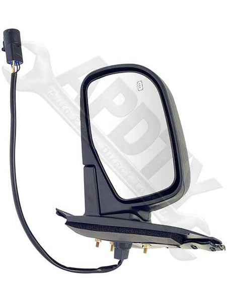 APDTY 066462 Side View Mirror - Left , Power, Heated W/O Lamp