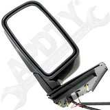 APDTY 066606 Power Side View Mirror Assembly Left Side