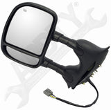 APDTY 066607 Side View Tow Mirror Assembly Left (w/o Signal; w/ Heat; Extends)