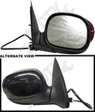 APDTY 066792 Side View Mirror - Right Power with Signal Black