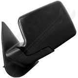 APDTY 066947 Side View Mirror Left Manual, Textured Black