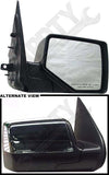 APDTY 066956 Side View Mirror Right Power, Non-Heated, Chrome