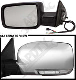 APDTY 066960 Side View Mirror Left Puddle Light, Memory, Non-Retractable