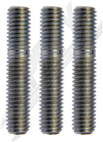 APDTY 077443 Double Ended Stud M8-1.25 Length 40mm