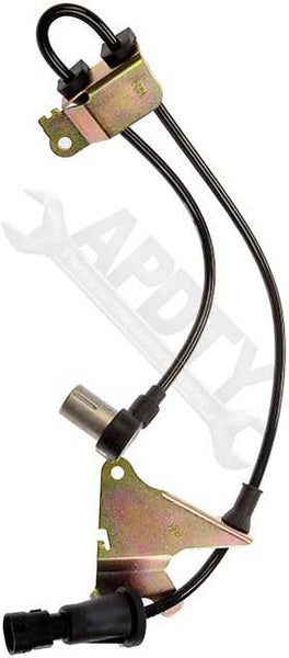 APDTY 081242 ABS Anti-Lock Brake Wheel Speed Sensor With Harness Front Right