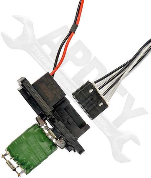 APDTY 084519 Blower Motor Speed Resistor and Harness Pigtail