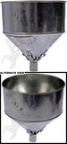APDTY 0898 10 Quart Steel Tractor Funnel