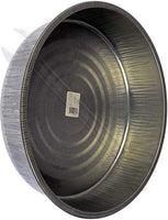 APDTY 0925 3 1/2 Gallon, 16 In. Diameter X 4 In. Deep Galvanized Drain Pan