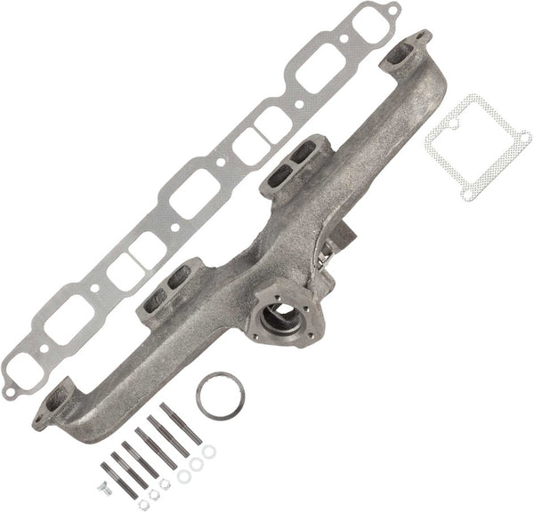 APDTY 100356 Exhaust Manifold; Cast Iron; 4.1L 4.8L 250 292 Straight 6 Engine