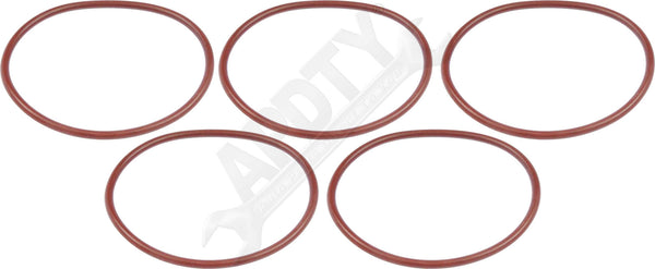 APDTY 100533 Water Pump Rubber O-Ring Seal (Pack Of 5)