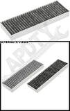 APDTY 100807 Carbon Activated Premium Cabin Air Filter