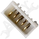 APDTY 1009550011 Windshield Wiper Motor; Front; Fits Select VW Volkswagen Models