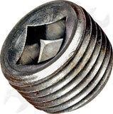 APDTY 101103 Pipe Plug C.S. Square 1/2-14 Npt, Head Size 3/8 In.