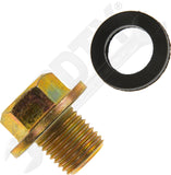 APDTY 101149 Oil Drain Plug Standard M12-1.25, Head Size 14Mm