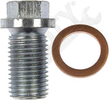 APDTY 101275 Engine Oil Pan Drain Plug And Gasket (Package Of 1)