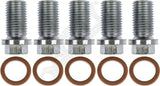 APDTY 101275x5 Engine Oil Pan Drain Plug And Gasket (Package Of 5)