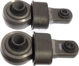 APDTY 103983x2 Trailling Control Lateral Arm Link Mount Bushing Set; Rear L&R