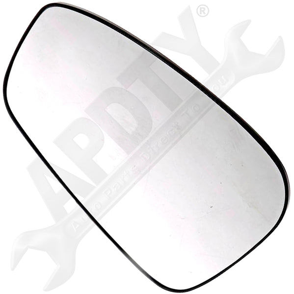 APDTY 104002 Side View Mirror Replacement Mirror Glass Left 2011-13 Fiesta