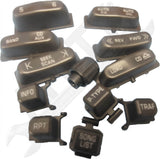 APDTY 104105 Replacement Radio Button Knob Set Repairs 15927261