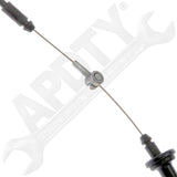 APDTY 104157 Hood Release Cable Assembly Pair Replaces 811901M000, 811901M100