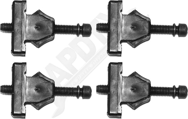 APDTY 105050x4 Headlight Adjuster w/ Adjusting Screw (Pack Of 4)