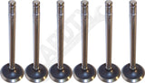 APDTY 105413x6 Engine Exhaust Valve Kit; Set Of 6; 0.015" Lash; Replaces 4637539