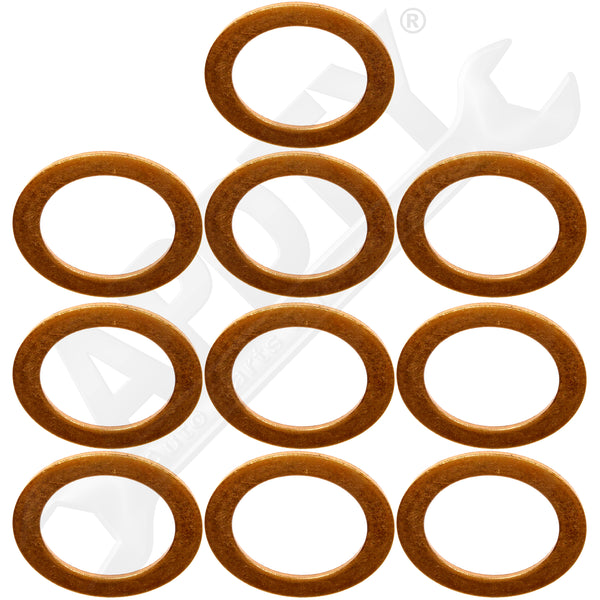 APDTY 106137 Copper Plug Gasket