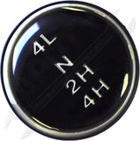 APDTY 107035 Transfer Case Shift Knob Kit; Models With Dana 300 Transfer Case