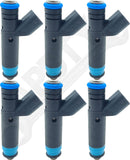 APDTY 107148x6 Automotive Fuel Injector Kit; Set Of 6; Replaces 4854181