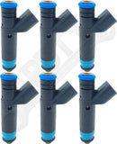 APDTY 107148x6 Automotive Fuel Injector Kit; Set Of 6; Replaces 4854181