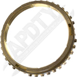 APDTY 107178 Synchronizer Blocking Ring; 5th; AX15 Transmission; Replace 4637533