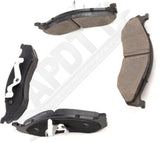 APDTY 107464 Ceramic Brake Pad Set; Front Left & Right; Replaces 4778058TI