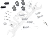 APDTY 107556 Parking Brake Hardware Kit; Rear Left Or Right; Replaces 4796337HK