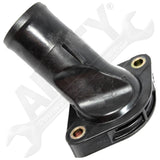 APDTY 107572 Thermostat & Coolant Water Outlet Housing; 2007-2011 Wrangler 3.8L