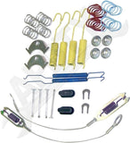 APDTY 107617 Drum Brake Hardware Kit; Rear Left Or Right; Replaces 4713365RK