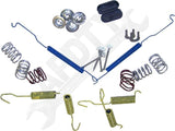 APDTY 107617 Drum Brake Hardware Kit; Rear Left Or Right; Replaces 4713365RK