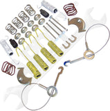 APDTY 107618 Drum Brake Hardware Kit; Rear; 10" x 2-1/2 & Prime Drums