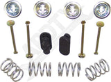 APDTY 107629 Drum Brake Hardware Kit; Rear; With 9" Drum Models; Replace 4636779