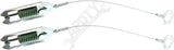 APDTY 107629 Drum Brake Hardware Kit; Rear; With 9" Drum Models; Replace 4636779
