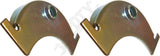 APDTY 107629 Drum Brake Hardware Kit; Rear; With 9" Drum Models; Replace 4636779
