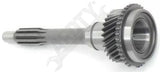 APDTY 107871 Input Shaft; AX15 Transmission; 10 Splines; Replaces 4636370