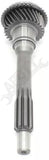 APDTY 107871 Input Shaft; AX15 Transmission; 10 Splines; Replaces 4636370